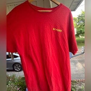 Men’s Red Columbia T-Shirt